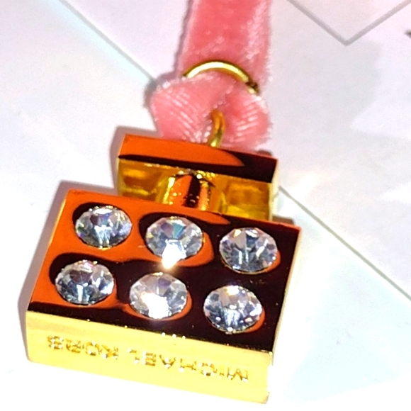 Michael Kors Very Hollywood Pink💕Velvet Choker/Bracelet NWT - Picture 6 of 15